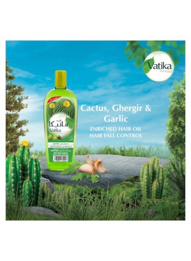 فاتيكا زيت فاتيكا ناتشورالز للتحكم في تساقط الشعر الغني بالصبار 90 مل - Image 3